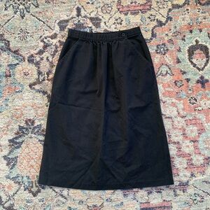 Vintage Black Skirt